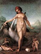 Pontormo, Jacopo Leda and the Swan oil painting reproduction